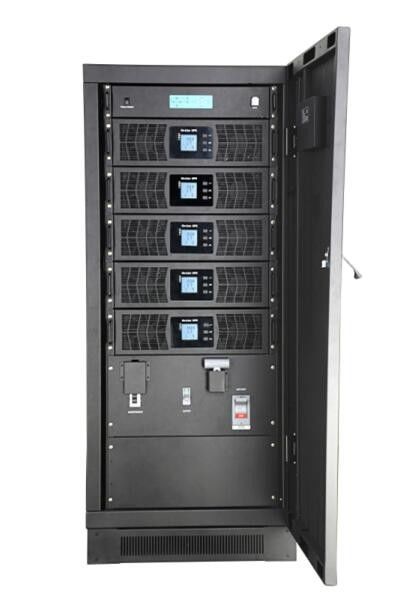 LCD zeigen Energie modulares UPS-System Data Center an, das modulares einfaches UPS 30-300KVA instandhalten