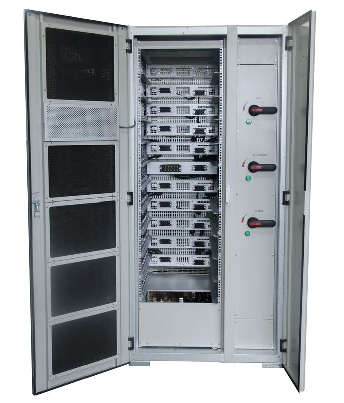 Paralleles 300kVA - Einheit der unterbrechungsfreien Stromversorgung 1200kVA, statische Schalter-Werbung Ups Notstromversorgung durch Batterien