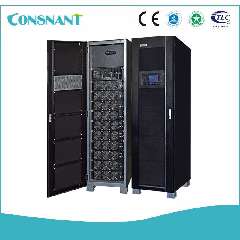 Hohe Leistungsfähigkeit Dreiphasen-UPS-Systeme, Server-Notstromversorgung durch Batterien-Eingangsspannung 380V/400V/415V