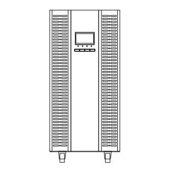 2 Umwandlung Ups on-line-Hochfrequenz-nullübertragung UPSs online System